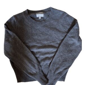 J.Crew Grey Cashmere Women's Sweater